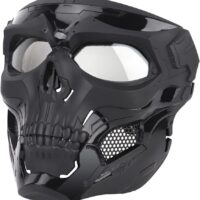 Aoutacc Airsoft Skeleton Skull Mask