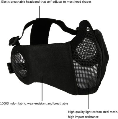 Tactical Fast Helmet Paintball Mask