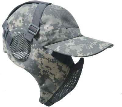 Foldable Mask For Airsoft Paintball