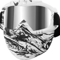 Paintball Goggles Detachable Face Mask